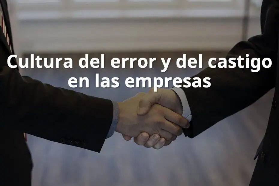 cultura del error,aprendizaje,confianza