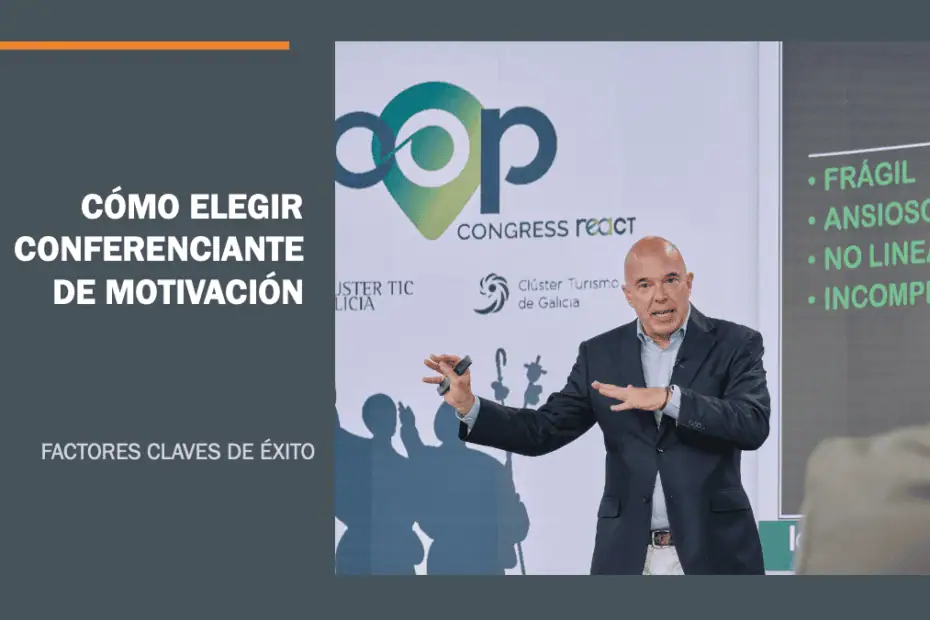conferenciante de motivación