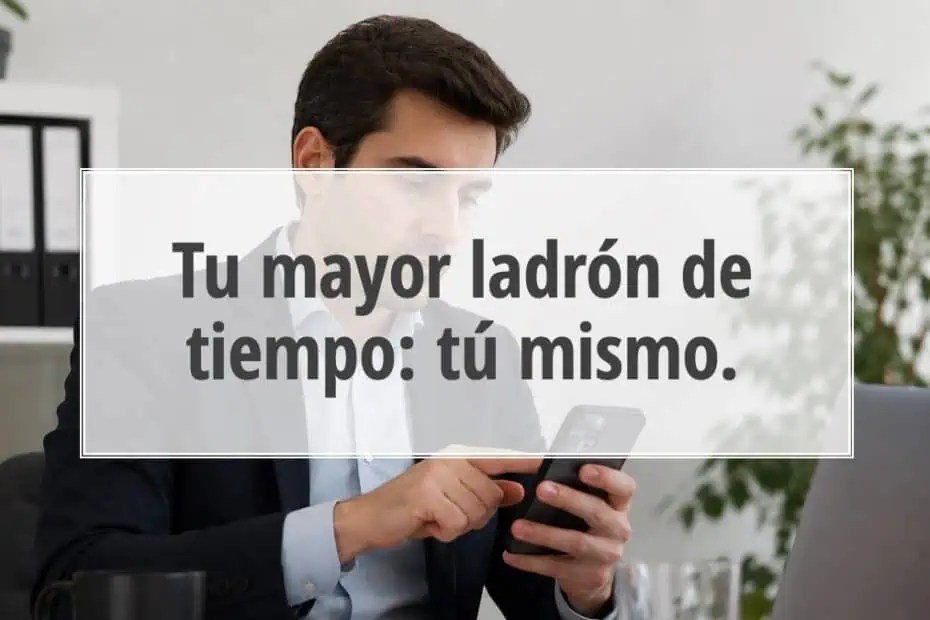 ladrones de tiempo, gestion del tiempo