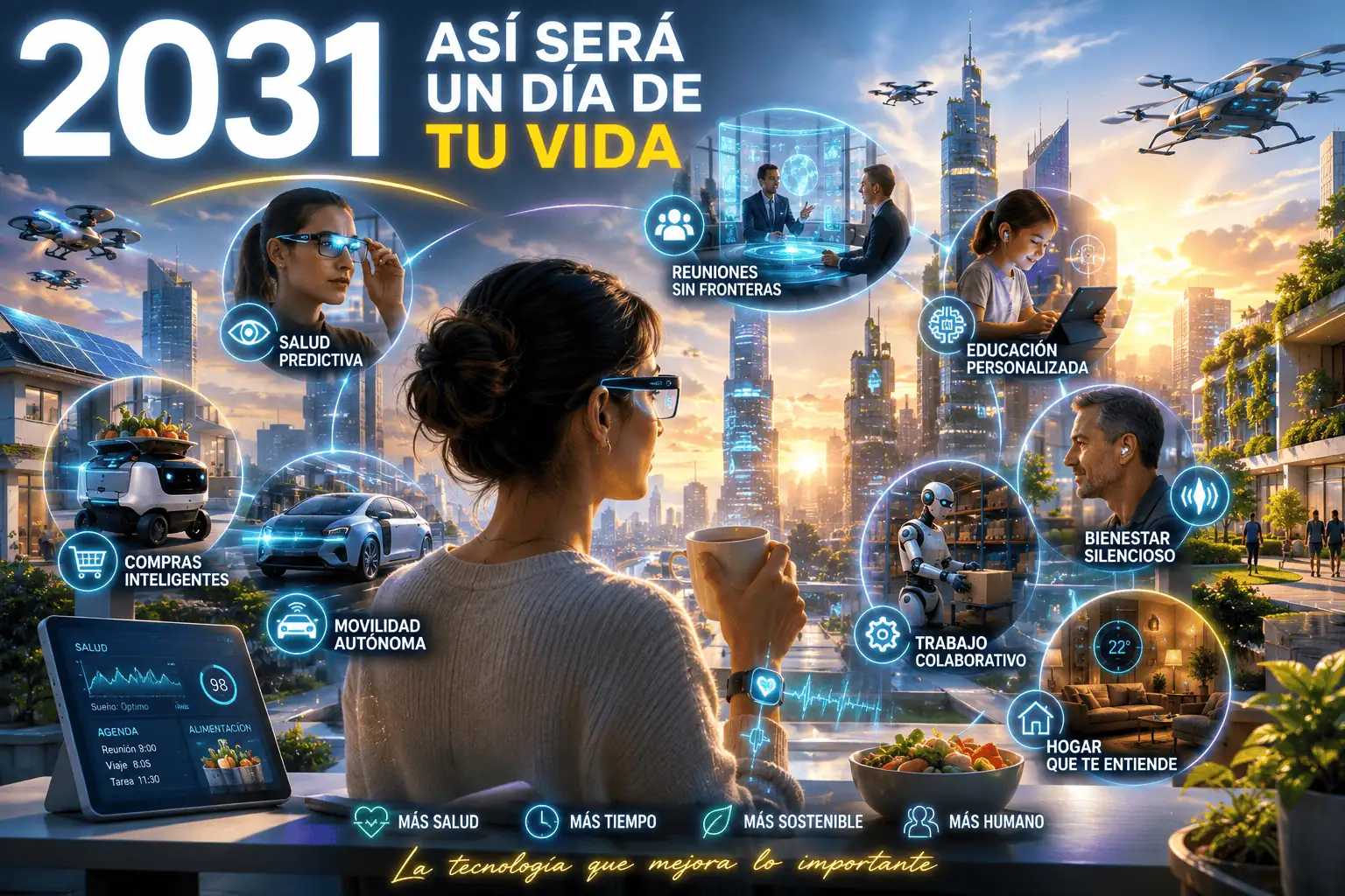 un día de tu vida en 2031 futuro,tecnologia,ia