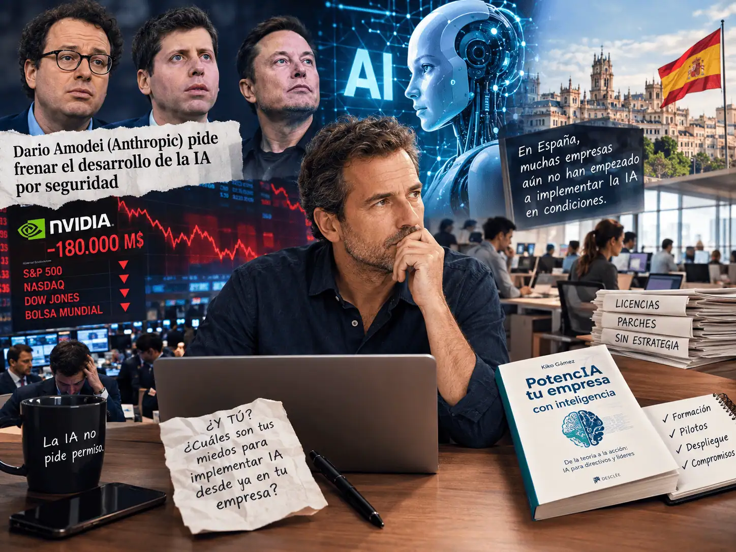 frenar la IA Inteligencia artificial