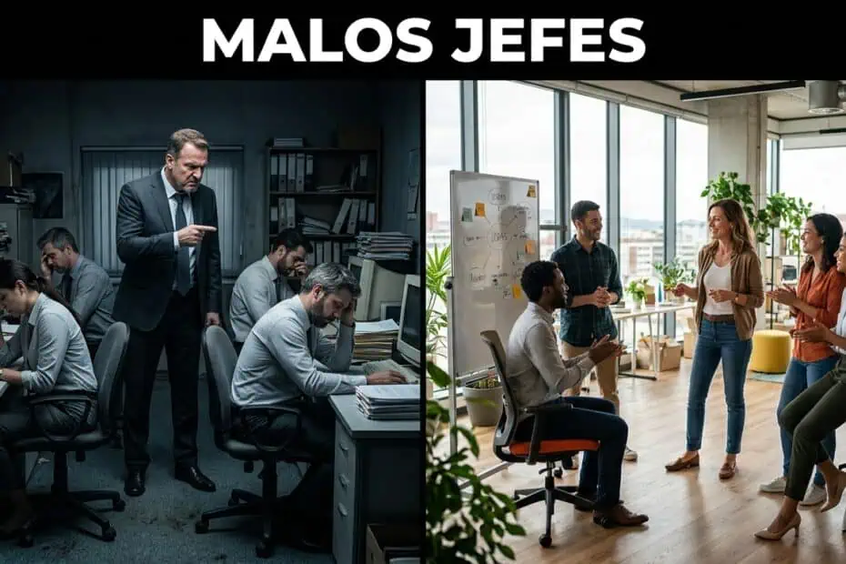 MALOS JEFES, BUENOS JEFES, LIDERAZGO