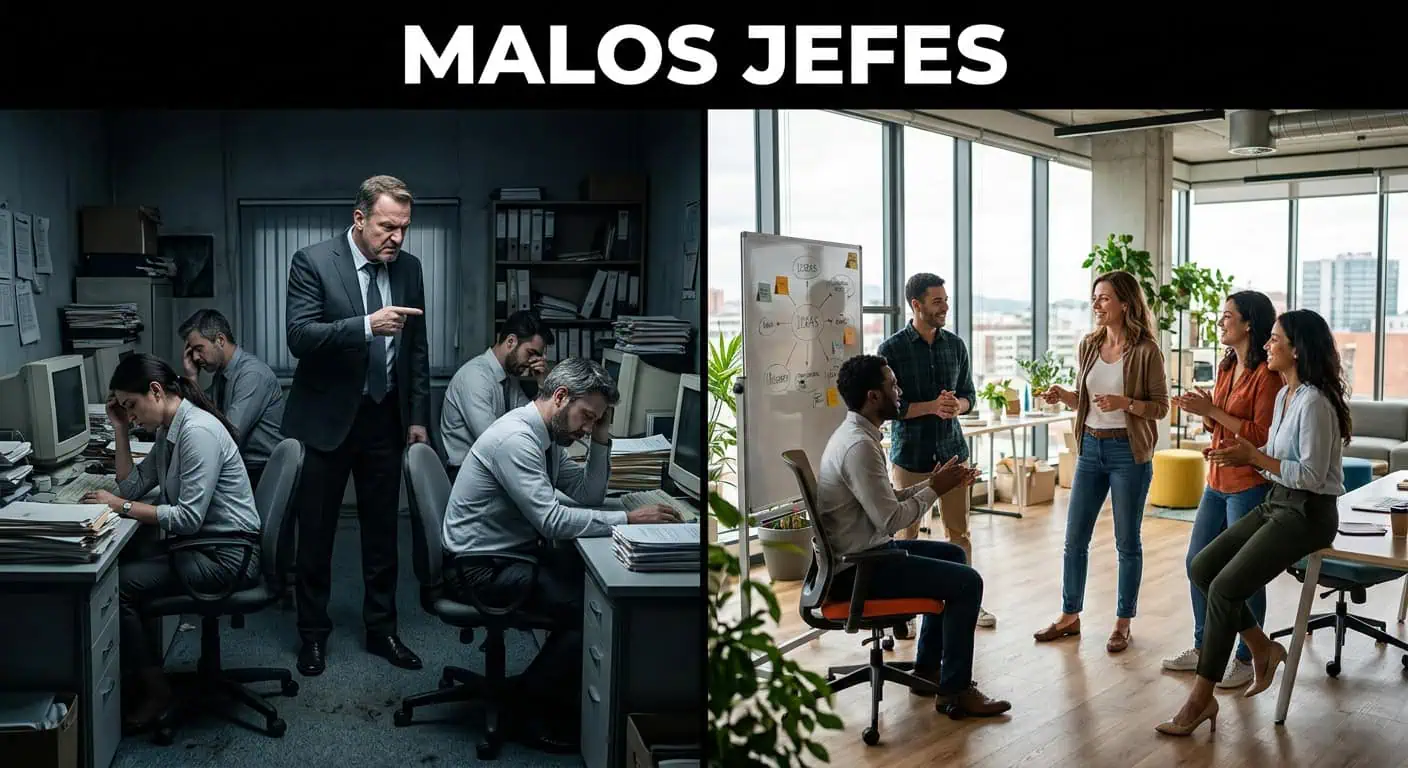 malos jefes MALOS JEFES, BUENOS JEFES, LIDERAZGO